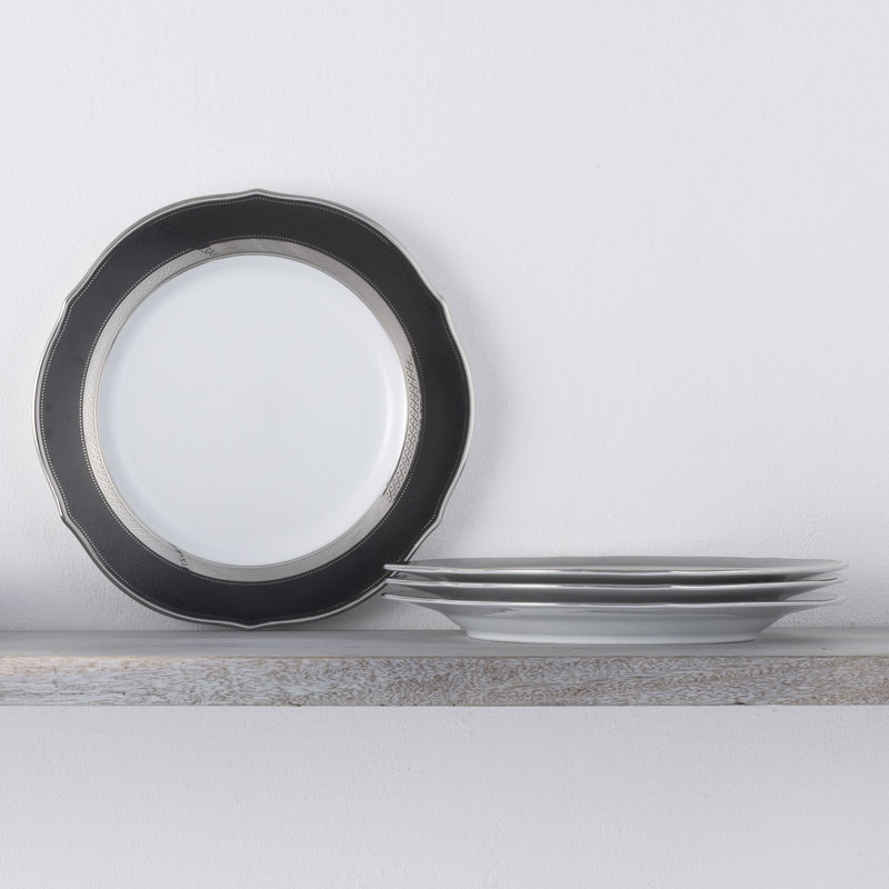 Noritake Austin Platinum Accent Plates - Thumbnail 2