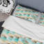 Ensemble de housse de couette designart illusion of geometric squaresf-35228570