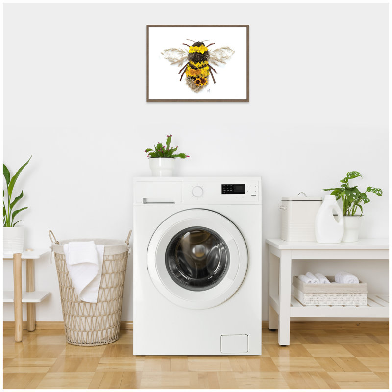 «Bumble Bee» par Madeline Jeppesen, reproduction d'art sur toile encadrée