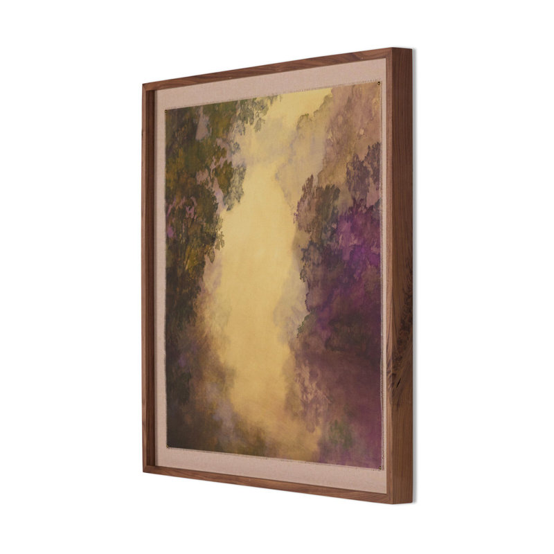 La loi du miroir par Aileen Fitzgerald, 40 x 40 pi