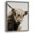 Highland Portrait I Framed Print - Solid Wood-1269836335