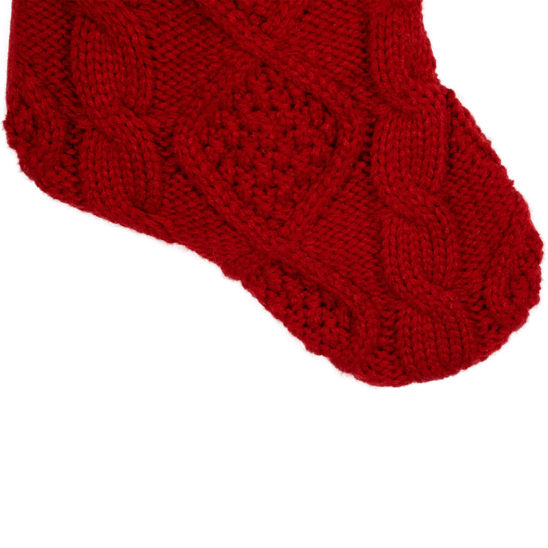 Bas de polyester, Rouge