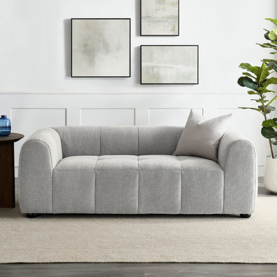 Liana Upholstered Fabric Loveseat