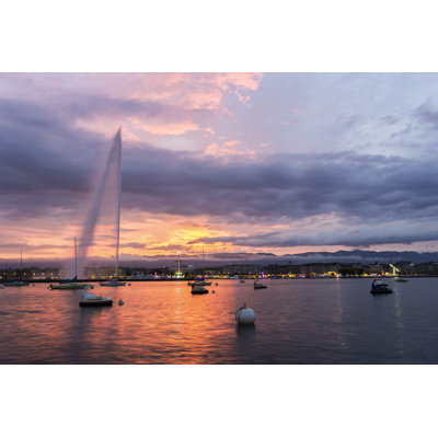 Ber Geneva In Switzerland by Prosiaczeq - Wrapped Canvas Print