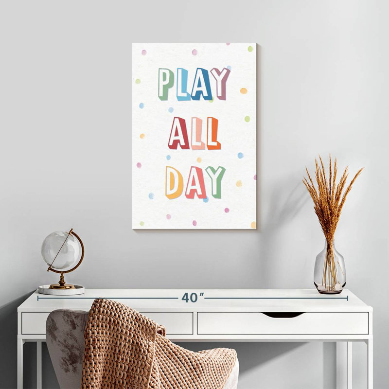 Enseigne Ashelle Play All Day, H 24 po x l 16 po