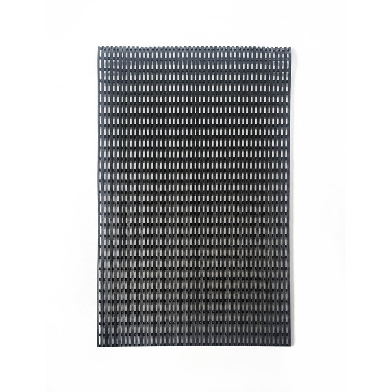Tapis de piscine, vestiaire, douche, patio ou maison et bureau, Simple - L 36 po x l 24 po, Noir