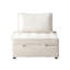 Canapé-lit polyvalent en tissu de lin-1631612532