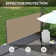 Dakota Fields 400cm W Polyester Cover Retractable Freestanding Awning