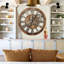 Solid Wood Wall Clock-1556344457