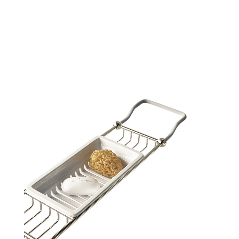 First Class Bathtub Rack, Polished Nickel