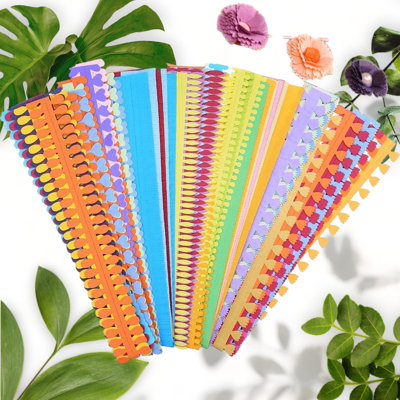 Quilling Flower Paper Strips Craft Kit 40PCS