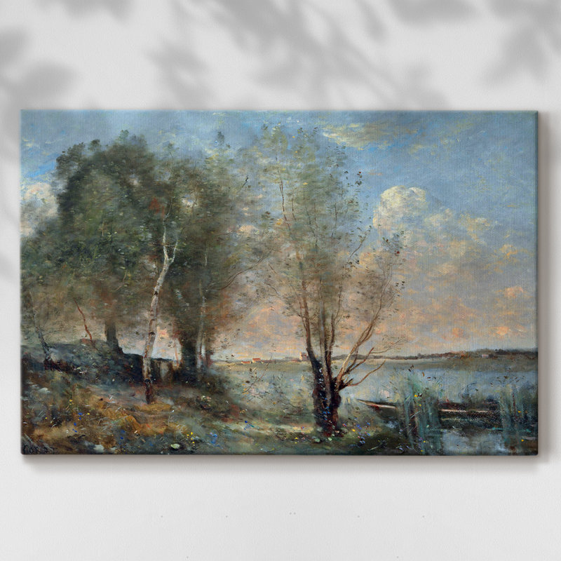 Parmi les roseaux - Cavas de galerie enveloppés, 18 x 27