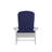 Rankins All-Weather Poly Resin Wood Adirondack Chairs with Cushions-1580249106