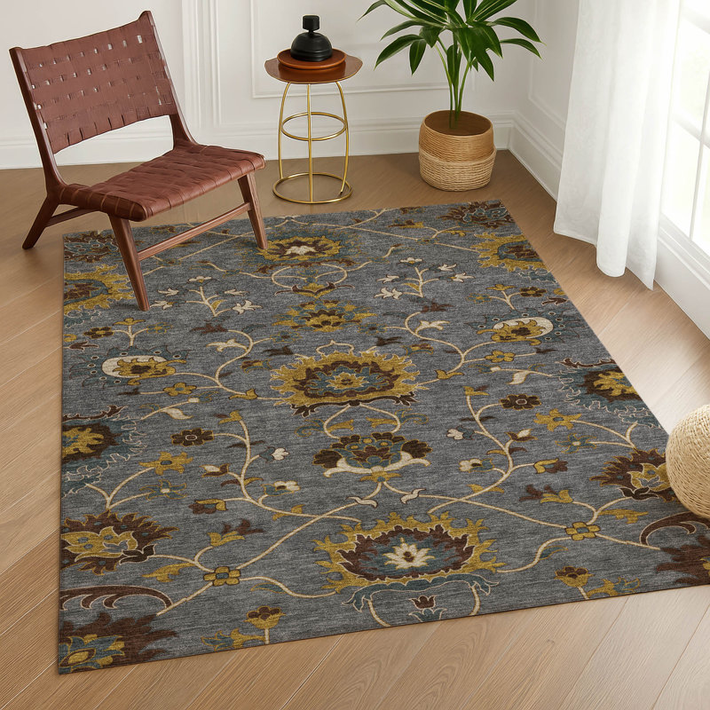 Tapis intérieur / extérieur lavable à la machine Chantille ACN2290 Global, Rectangulaire 8 pi x 10 pi