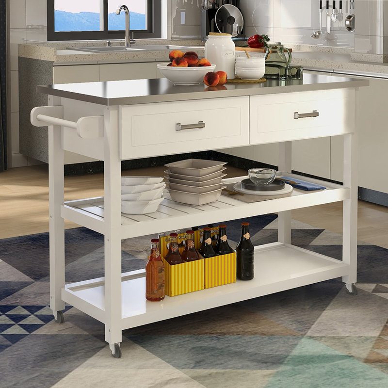 Chariot de cuisine sur pied 47,25 po