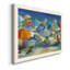 Plage, Bingo - Reproduction d'art sur toile encadrée-880541956-880541957