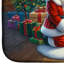 Tapis de vaisselle Dalmatian and Santa Claus