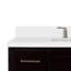 Cambridge X P 22 po P 36 po Coiffeuse en H avec comptoir en quartz blanc avec lavabo-970286456-1037056055