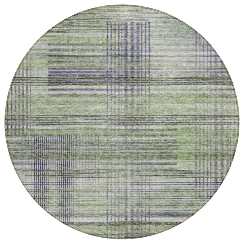 Tapis rond 8 po