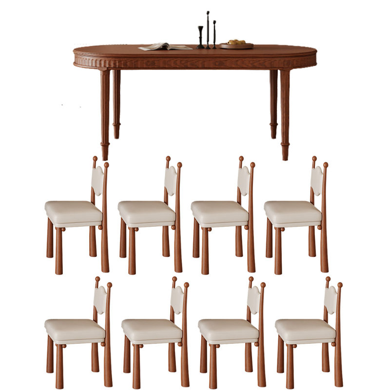 Ancienne table et chaises