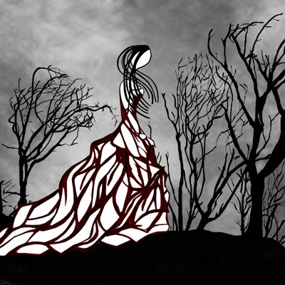 «Salsbury Amy Smith, perdu dans les bois», reproduction sur toile tendue
