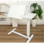 Table de chevet mobile pour ordinateur portable Table de chevet mobile sur roulettes inclinable avec roulettes-726984873