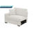 Upholstered Loveseat Couch with Cup Holder Usb Console-1259898523