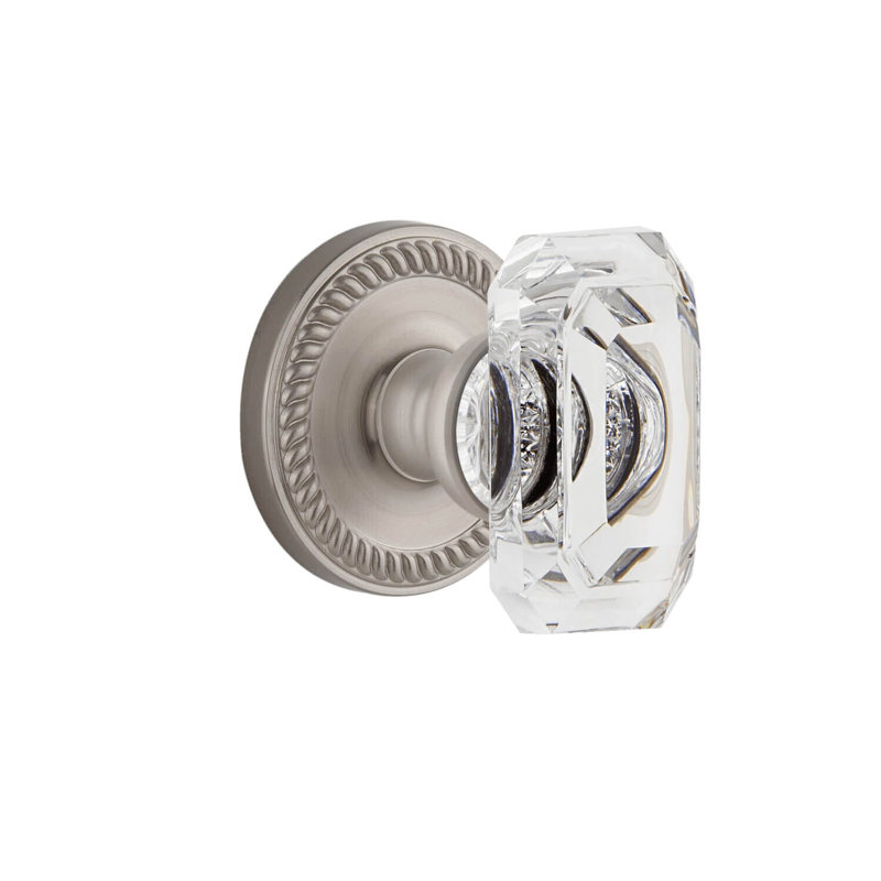 Figurine Grandette Newport Rosette, Nickel satiné