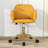 Swivel Accent Chairs with Metal Legs and Universal Wheels, Adjustable Height Office Chair-1642195746-1633166480