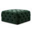 Repose-pieds carré moderne en velours capitonné capitonné Modern Light-Luxury-1663728079