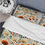 Literie scandinave à motif floral I-122211465