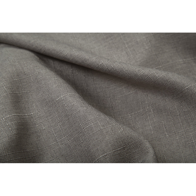 Paire de rideaux occultant et isolant avec œillets Desai, L 50 po x L 84 po, Gris foncé