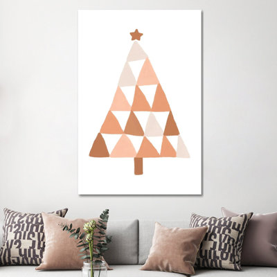 Pastel Christmas Tree by Orara Studio - Wrapped Canvas Gallery-Wrapped Canvas Giclée