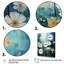 «Blue Tranquil Gardens IV» sur toile-655683427-655683424