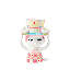 Lady With Hat Ceramic / Porcelain Table Vase