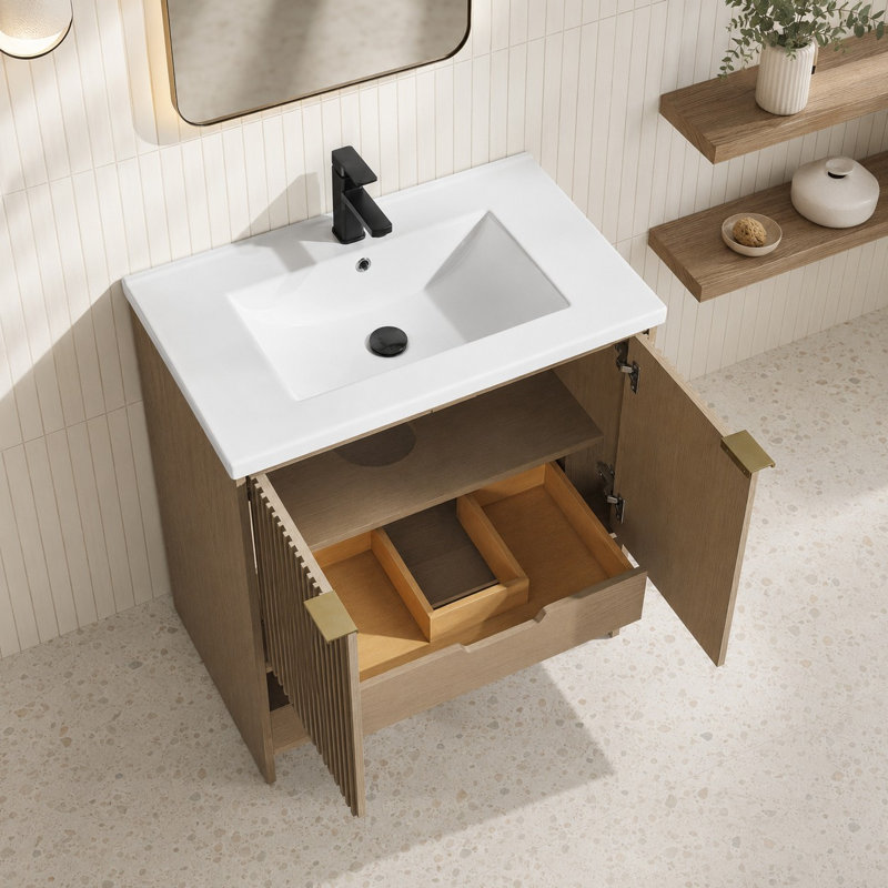 Meuble-lavabo autoportant Anelie