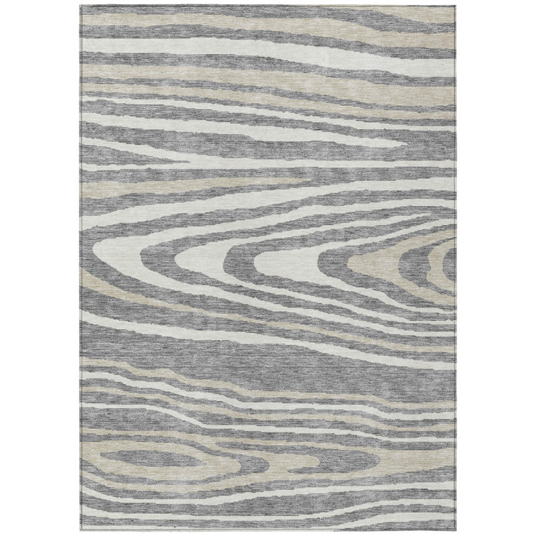Aquaisha Abstract Indoor / Outdoor Rug