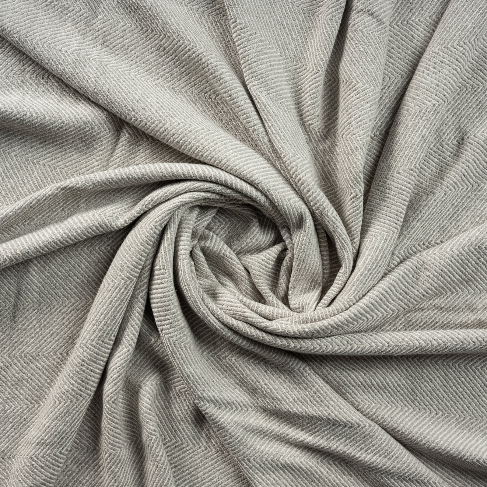 Vincenza 100% Turkish Cotton Throw, Gray