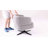 29" Wide Bouclé Upholstered Barrel Swivel Accent Chair-709302050