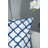 Embroidered Reversible Throw Pillow