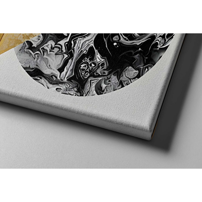 Stunning Decorative Canvas Paintings (2 Pieces), 19.7 x 19.7 Inches Each | 100% Canvas with 100% Wooden Frames | Perfect for Living Room & Bedroom Decor, Adds Elegance and Style to Any Space