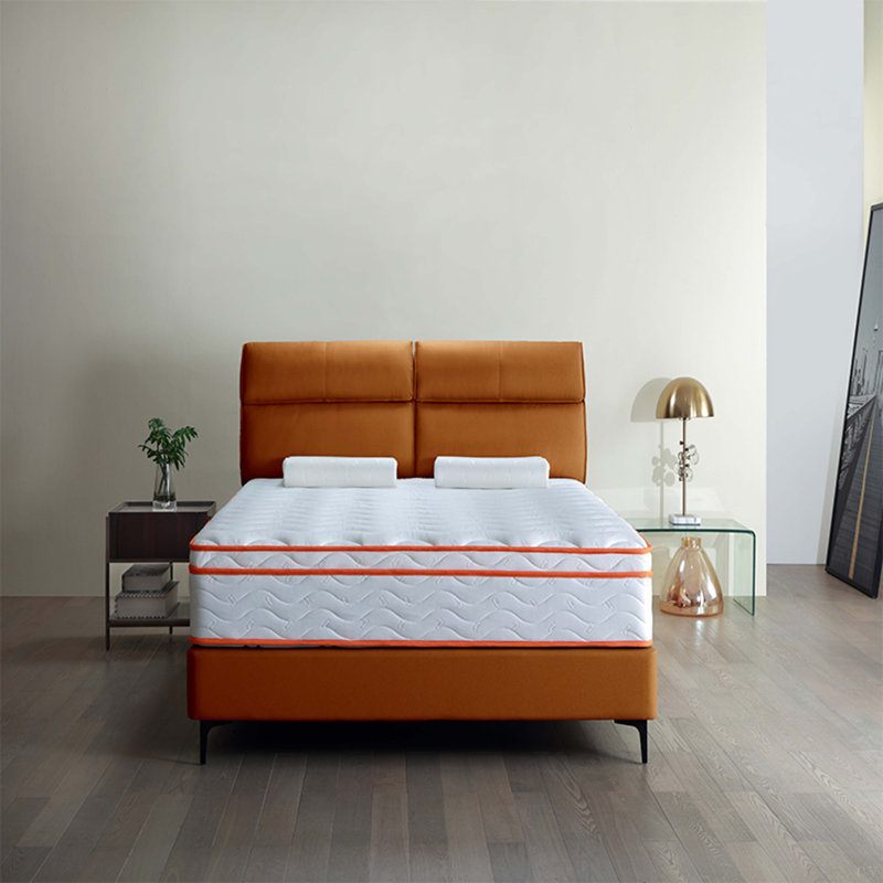 Matelas hybride Eurotop avec mousse viscoélastique imprégnée de mouvement et ressorts ensachés individuellement, 12"