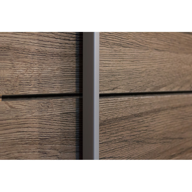 Colitta 2 Door Wardrobe, 210cm H x 220cm W x 61cm D
