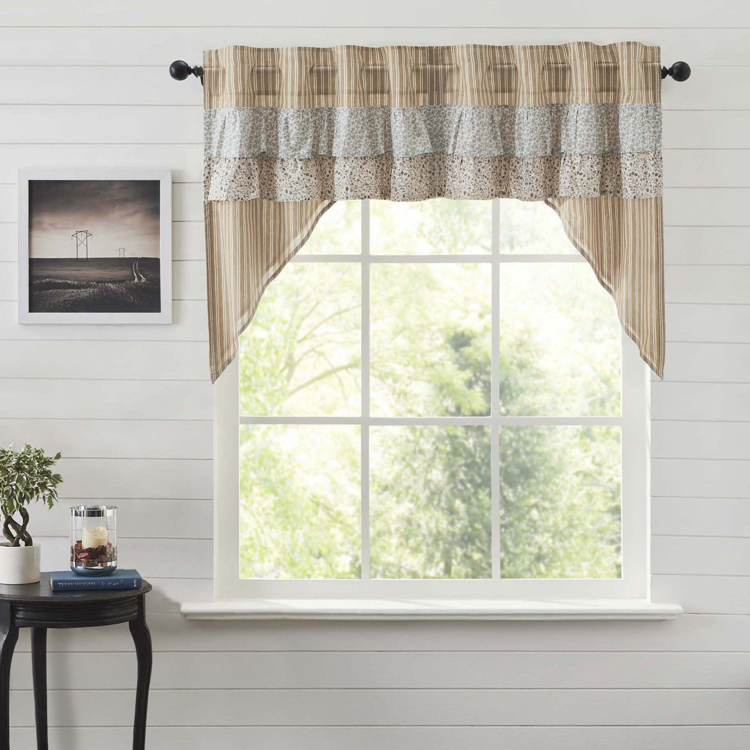Charla Cotton Window Valance Rosalind Wheeler 