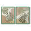 Impression encadrée Mid-Century Palm I-Premium - prête à être accrochée - aucun clou requis - aucun clou requis-509889226-509889847