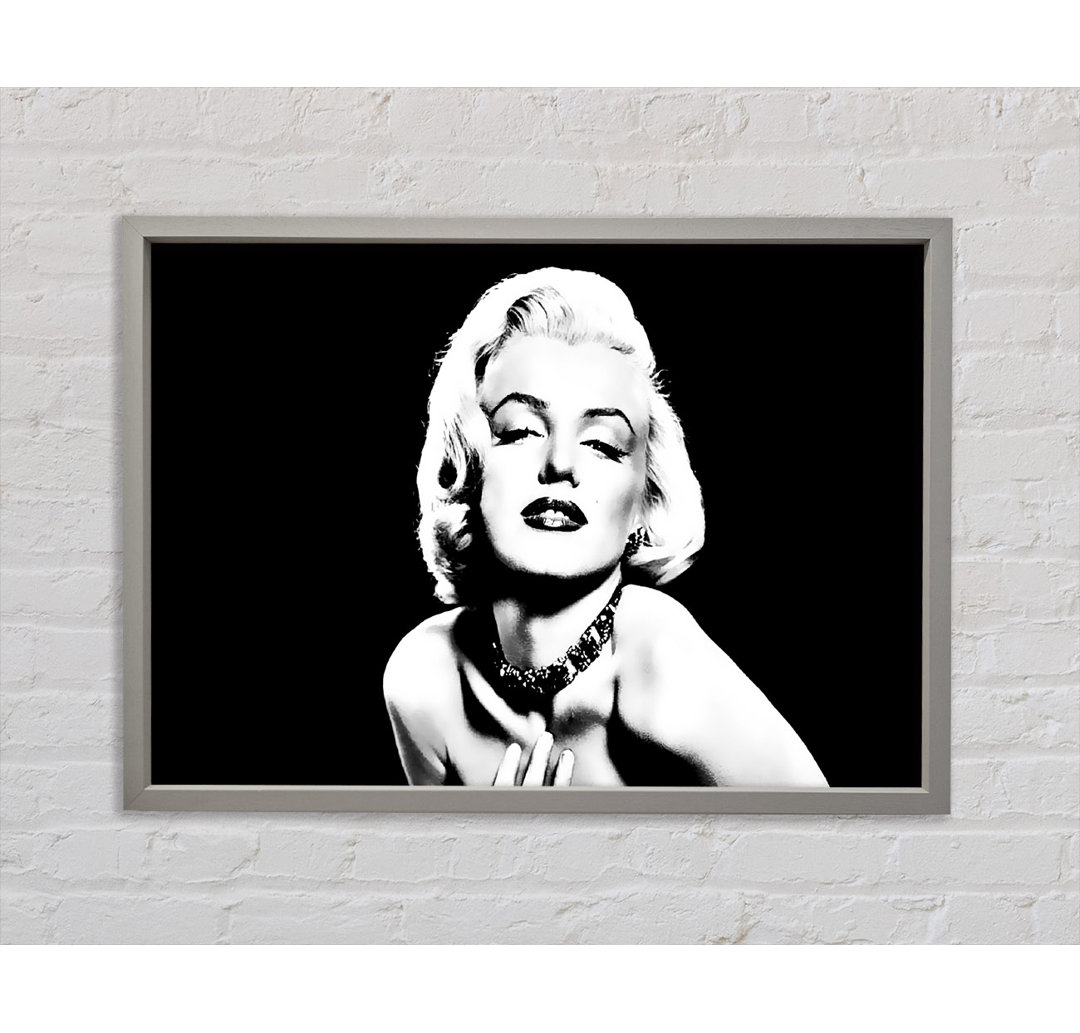 Marilyn Monroe Glamour B N W - Druck