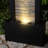 Versatile Zen Metal Fountain with Stone Brick Accent -1659517662