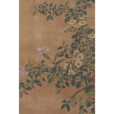 Bordure florale pelez et collez