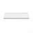 59" Premium Solid Surface Deep Soaking Bathtub With Acrylic Shelf