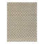 Rug & Kilim’S Modern Block Print Rug In Beige With White And Blue Floral Pattern-490955647